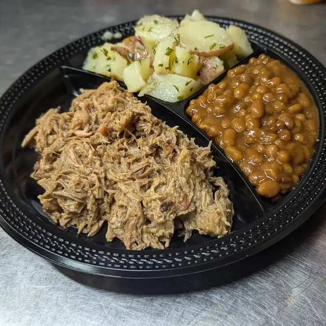 Pulled Pork Dinner.