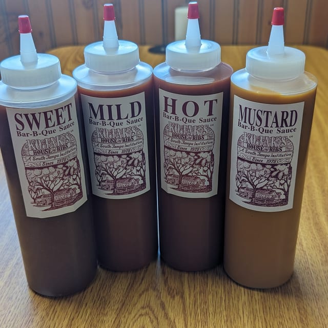 B-B-Q Sauce.