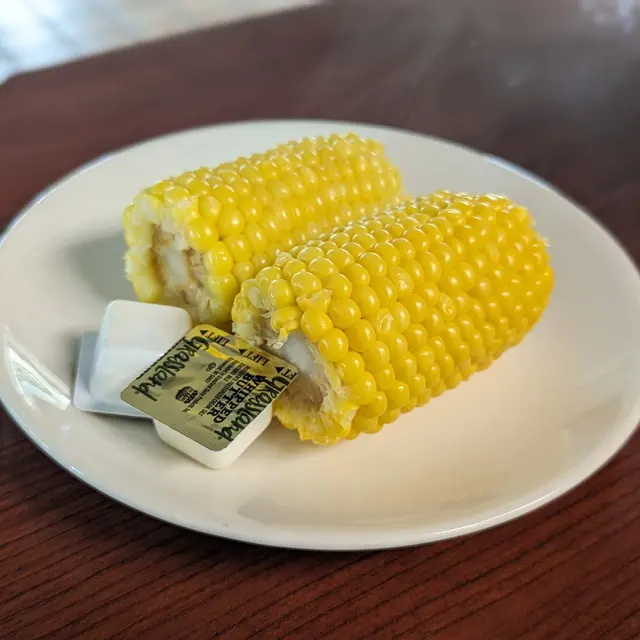 Half Corn On The Cob.