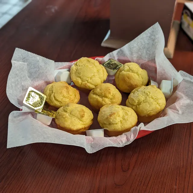 Corn Bread Muffin.