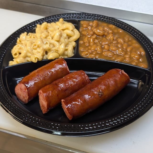 Smoked Hot Sausage.